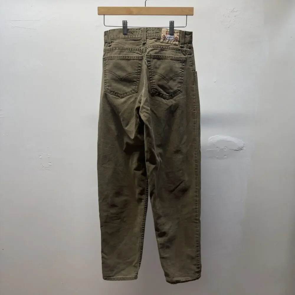 Vintage 90s Levi's Silvertab Baggy Jeans Faded Green